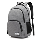 AUGUR Unisex Laptop Backpack Lightweight Casual School Bookbag Travel Daypack Backpack for Men