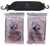 6 Pack Fitness Insulated Meal Prep Bag, Innovator 300 Black/Neon Purple (3 Meal) w/Bonus ZogoSportz Cyclone Shaker