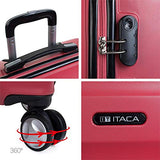 Itaca Elba Suitcase 66 centimeters 64 Red (Coral)