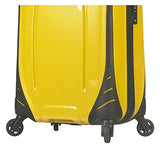 Mia Toro Italy Fibre Di Carbonio Elite Hardside Spinner Carry-on, White