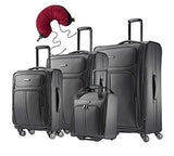 Samsonite Leverage LTE 5 Piece Bundle | 20", 25", 29", Wheeled Boarding Bag, Travel Pillow