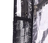 Bags For Less Transparent Vinyl Security Backpack By All Clear Stadium Safety Travel Rucksack