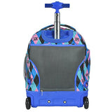 Pacific Gear Treasureland Polycarbonate Molded Ultralight Rolling And Shoulder Backpack,