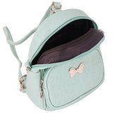 Damara Young Girl's Zipper Small Travelling Casual Backpack,Wine Red