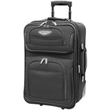 Traveler'S Choice Amsterdam 4-Piece Luggage Set, Gray