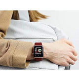 AdMaster Compatible for Apple Watch Band 38mm/40mm, Soft Silicone Replacement Wristband Classic