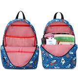 CAMTOP Preschool Backpack for Kids Boys Toddler Backpack Kindergarten School Bookbags (Cute Shark-Navy)