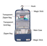 Hgdgears Travel Toiletry Bag With Hanging Hook,Portable Travel Makeup Bag,Cosmetic Organizer Bag