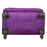 Skyway Mirage 2.0 | 3-Piece Set | 20" and 24" Expandable Spinners, Travel Pillow (Purple Magic)