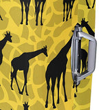 GIOVANIOR Giraffe Silhouettes Luggage Cover Suitcase Protector Carry On Covers