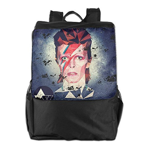 David Bowie Space Oddity Mens And Womens Lightweight Backpack Gym Bag For Ipad