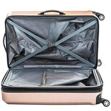 Ful Sunglasses 29in Spinner Rolling Luggage Suitcase Suitcase, Gold