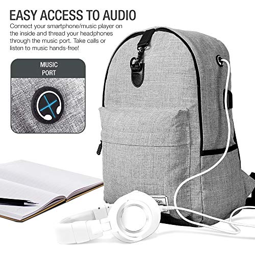 Shop XDesign Travel Laptop Backpack with USB – Luggage Factory