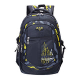 ABage School Backpack Waterproof Book Bag Travel Bookbag for and, Yellow