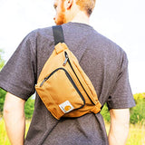 Carhartt Adjustable Waist Pack for Men and Women, Black