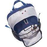 Sailorbags Silver Spinnaker Daypack (Silver With Blue Trim)