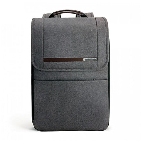 Briggs & Riley Kinzie Street Flapover Expandable Backpack, Grey