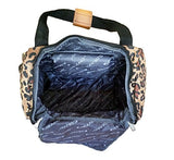 Trendy Flyer 19" Duffel/tote Bag Gym Luggage Case Wheel Purse (Leopard)