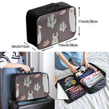 Travel Bags Alpaca Cactus Cute Portable Storage Trolley Handle Luggage Bag