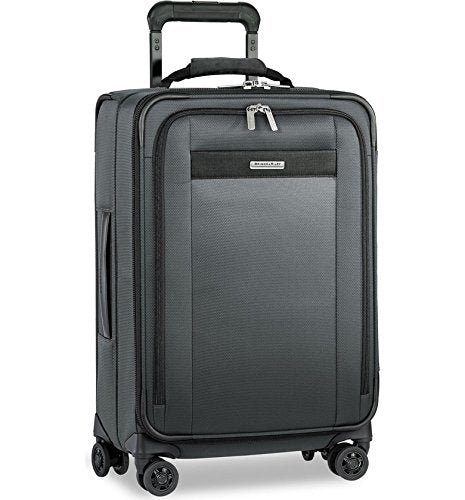 Briggs & Riley Transcend Tall Carry-On Expandable Spinner (Slate)