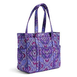Vera Bradley Get Carried Away Tote (Lilac Tapestry with Solid Purple Lining)