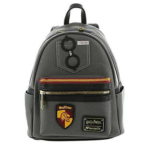 Loungefly Harry Potter Gryffindor Faux Leather Mini Backpack Standard