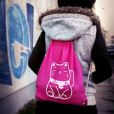 ATM inside Fun sport Gymbag shopping cotton drawstring