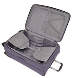 Traveler’S Choice Cornwall Lightweight Expandable Spinner Luggage - Charcoal (26-Inch)