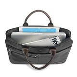 Solo Brookfield Pebbled Leather Slim Brief