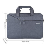 13-13.3 Inch Laptop Sleeve Bag Briefcase, Ekoos Waterproof Notebook Carrying Case Shoulder Bag