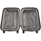 Ben Sherman Nottingham 20” Lightweight Embossed Pap 4-Wheel Upright Carry-On, Charcoal