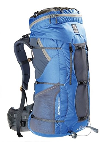 Granite Gear Men's Nimbus Trace 60 Backpack, Blue/Moon Mist, Short