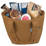 Carhartt Women's Insulated Lunch Cooler Tote Bag, Carhartt Brown