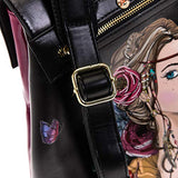 Studded Bohemian Backpack with Adjustable Straps