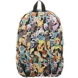 Bioworld Pokemon Eevee Evolution Toss Print Sublimated Backpack