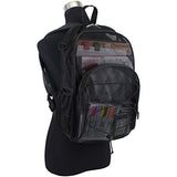 Eastsport Mesh Bungee Backpack, Black, One Size