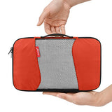 Gonex Packing Cubes Travel Organizer Cubes for Luggage 4xMedium Tangerine
