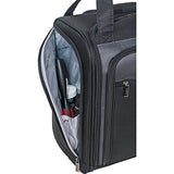 Kenneth Cole Reaction 1200D Polyester 2-Wheel Underseater / Carry On, Black