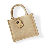 Westford Mill Jute Mini Gift Bag - Natural