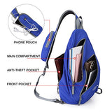 G4Free Lightweight Packable Sling Shoulder Backpack Small Chest Crossbody Bag Rusksack Hiking