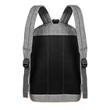 Freewander Bookbag Basic Backpack Lightweight Simple Daypack for Teens (01-Grey-6)