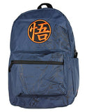 Dragon Ball Z Embroidered Logo Kanji Goku Character Backpack