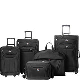 American Tourister Wakefield 5 Piece Luggage Set (Black)