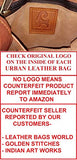 Urban Leather Messenger Bags for Men & Women New Job Gifts for Teen Boys - Laptop Shoulder Bag -