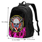 Uncle Sam'S Misguided Children Usb Charging Port,Travel Backpack Laptop Backpack For Women Men, College School Backpack Bookbag Carry On Bag For Office/Teacher/Work