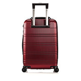 Hartmann Vigor 2 Carry On Spinner, Hardsided Rolling Luggage in Glacial Silver