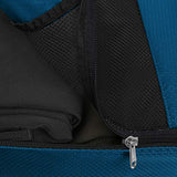 Travel Packing Cubes, Luggage Organizers L+M+2Slim+Laundry Bag Deep blue