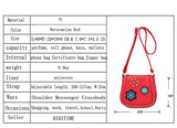 Bibitime 3 Kinds Bilayer Flower Crossbody Bags Messenger Bag Shoulder Bag For School Cross Body Bag