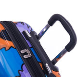 Ed Heck Luggage Sebastian 25 inch 8-Wheel Hardside Spinner (Multi)