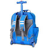 Whimsical Patrol Kids Carpool Themed Rolling Lightweight Carry On Laptop Luggage, Modern